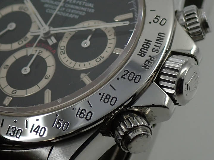 ロレックス デイトナ エルプリメロ Ref.16520 ステンレススチール ブラック文字盤