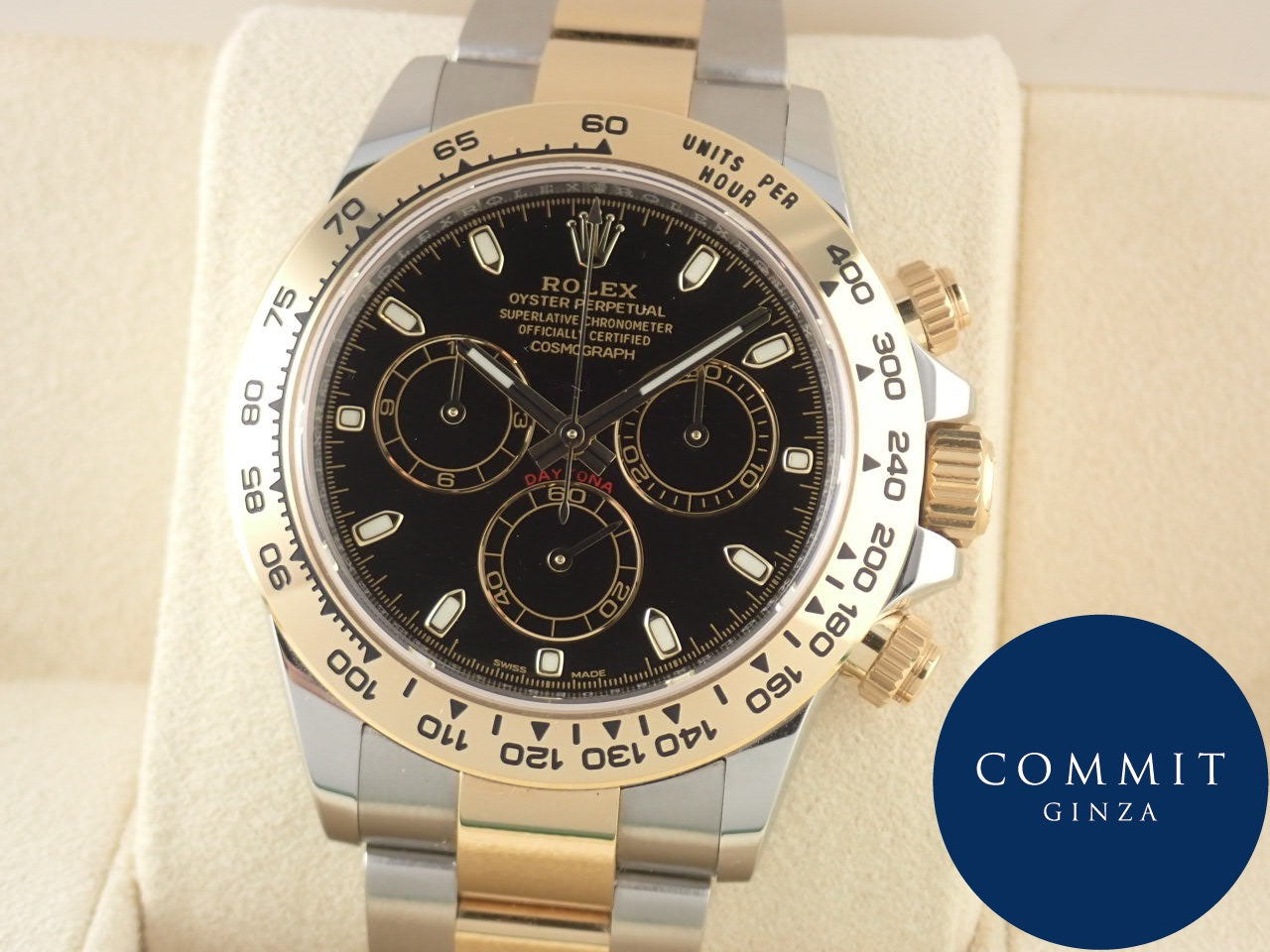 Rolex Daytona combination model, black dial