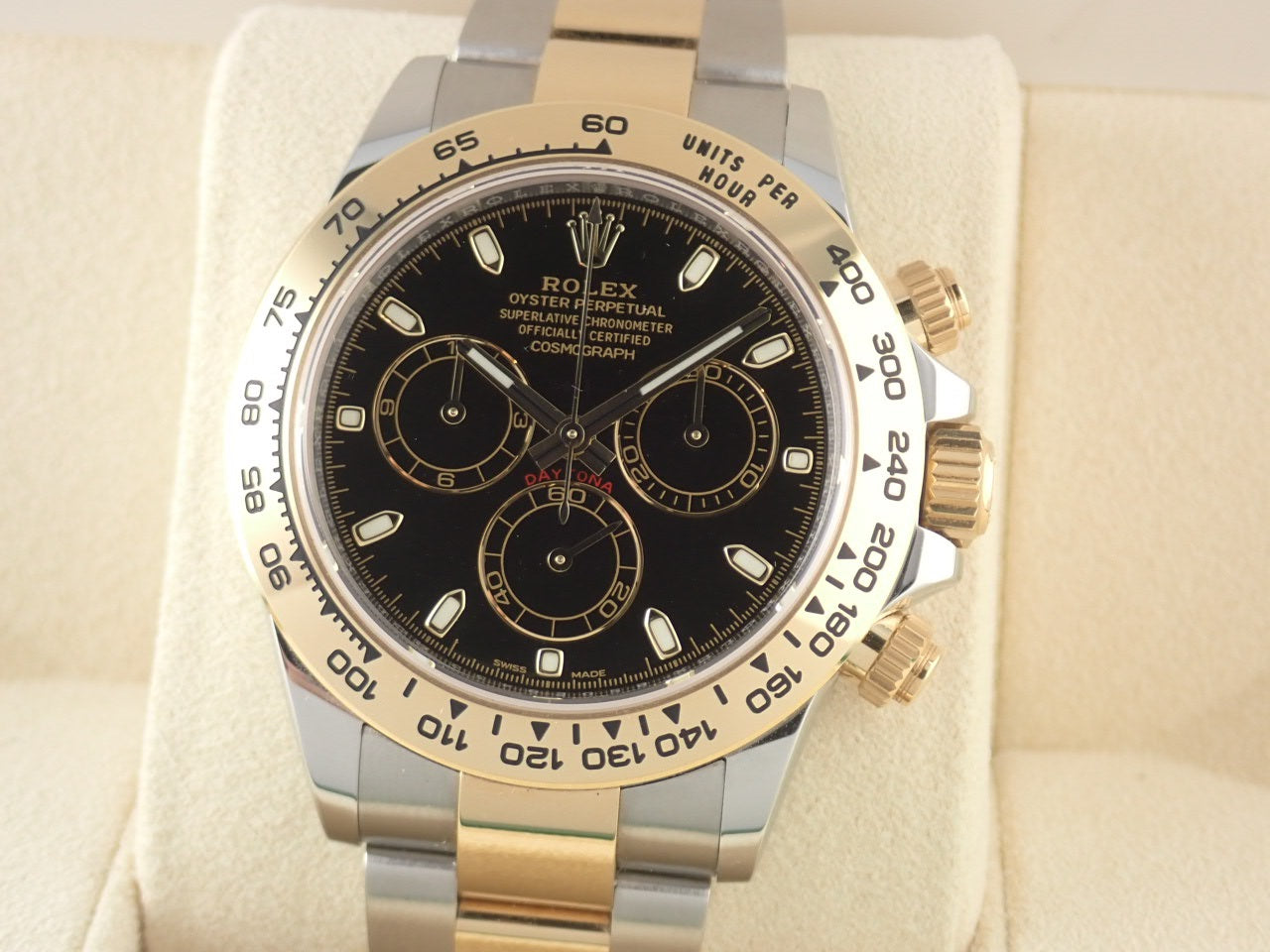 Rolex Daytona combination model, black dial