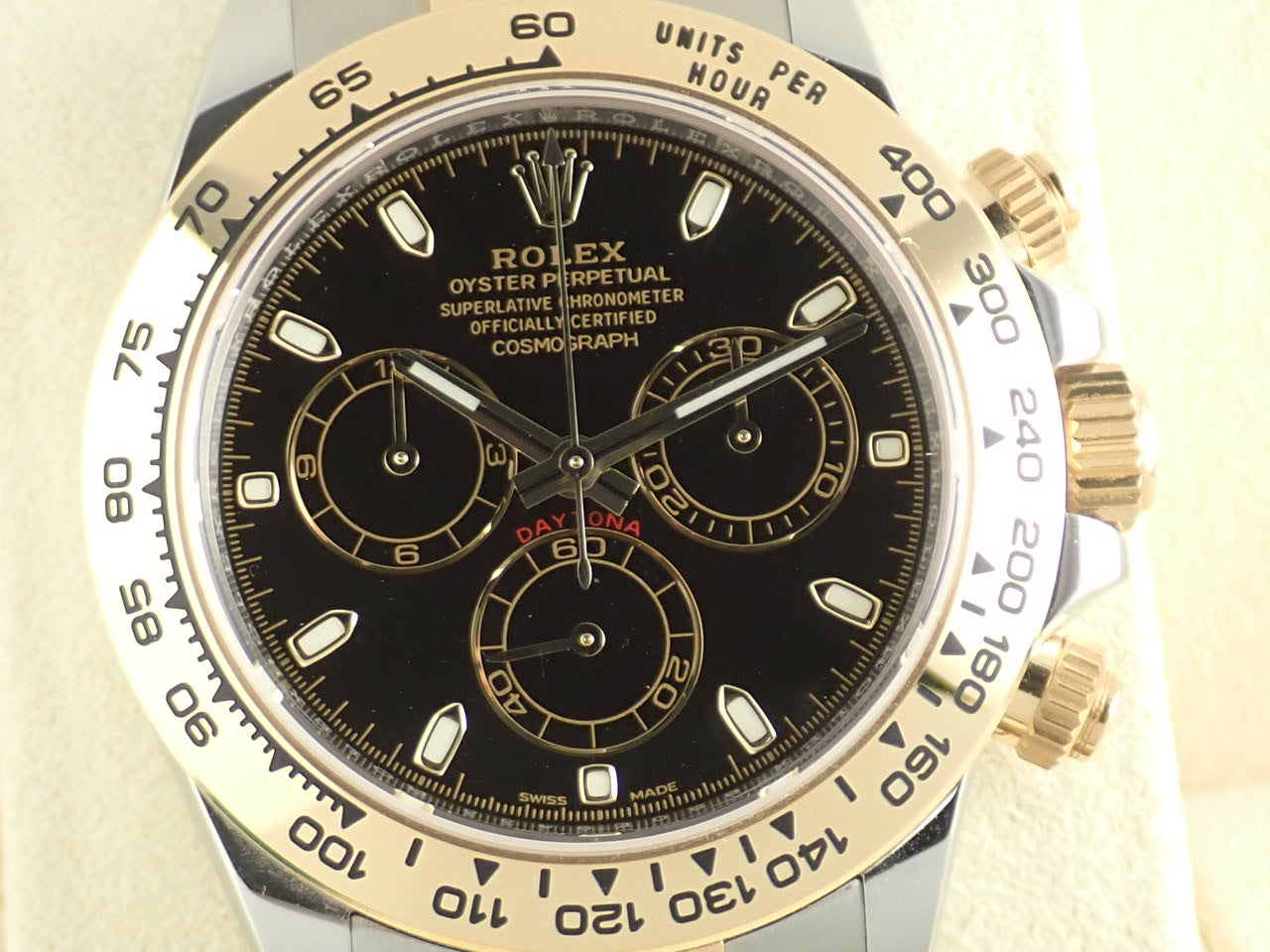 Rolex Daytona combination model, black dial