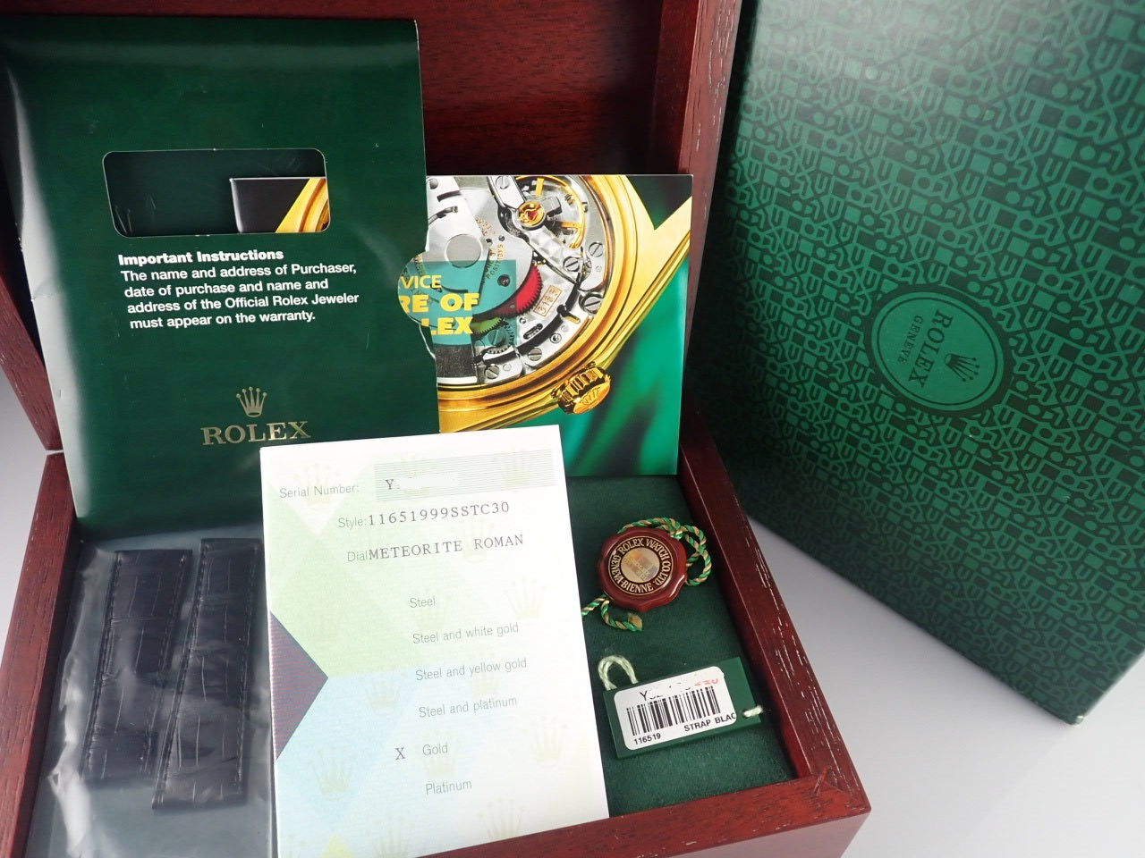 Rolex Daytona Meteorite Y serial number [Good condition]