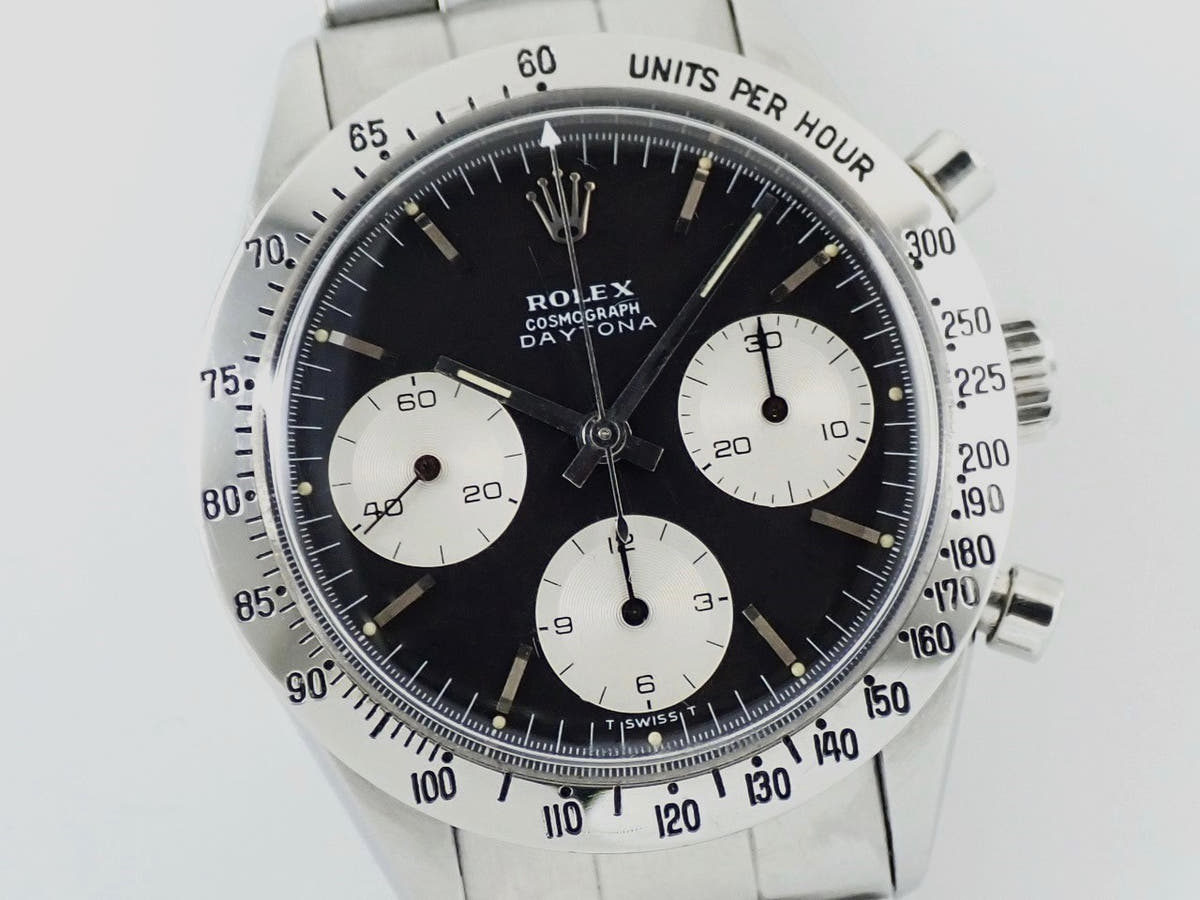 ロレックス デイトナ Ref.6239 ブラック文字盤 中古 J9PY6074