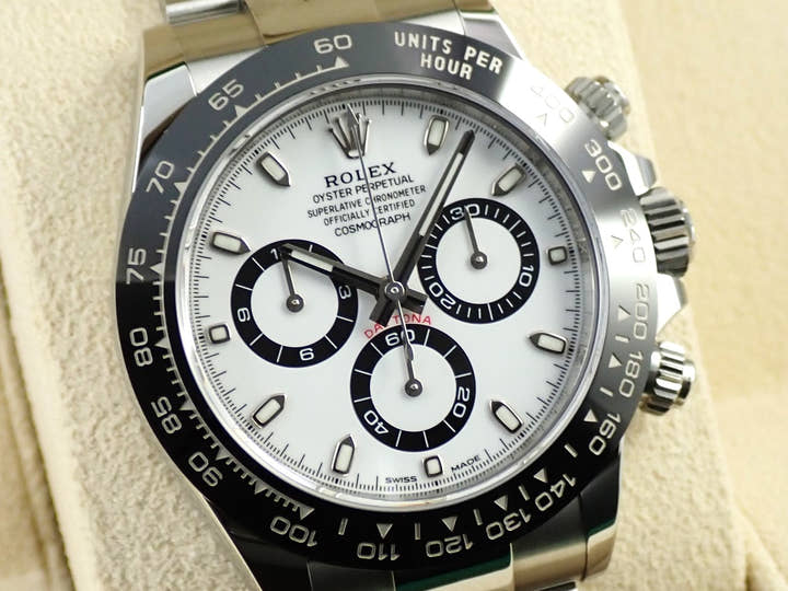 ロレックス デイトナ Ref.116500LN ステンレススチール ホワイト文字盤
