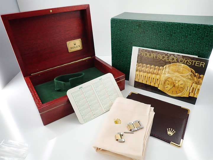 ロレックス デイトナ エルプリメロ Ref.16523NA ステンレススチール/イエローゴールド ホワイトシェルアラビア文字盤