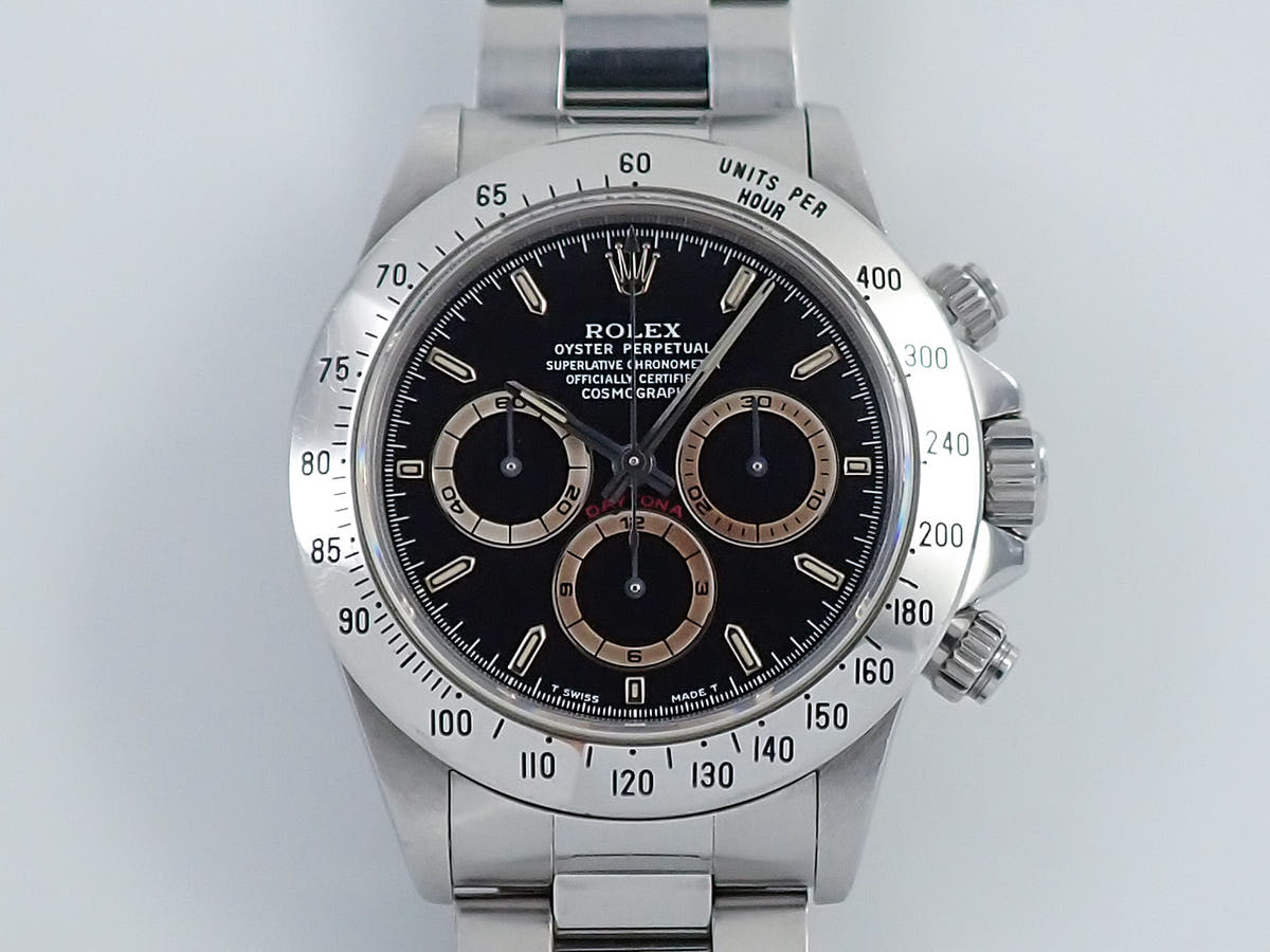 ロレックス デイトナ エルプリメロ Ref.16520 ブラック文字盤 中古 6M12ZWKA