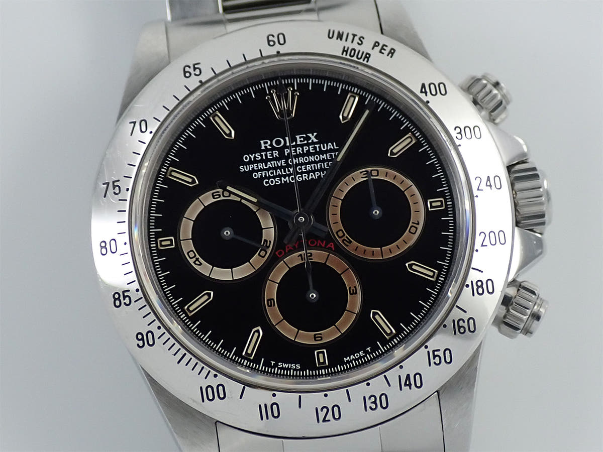 ロレックス デイトナ エルプリメロ Ref.16520 ブラック文字盤 中古 6M12ZWKA
