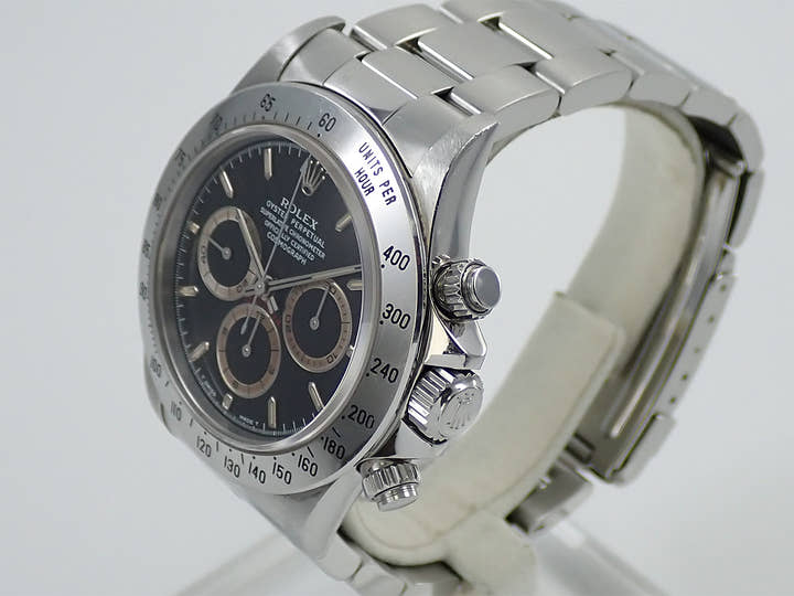 ロレックス デイトナ エルプリメロ Ref.16520 ステンレススチール ブラック文字盤
