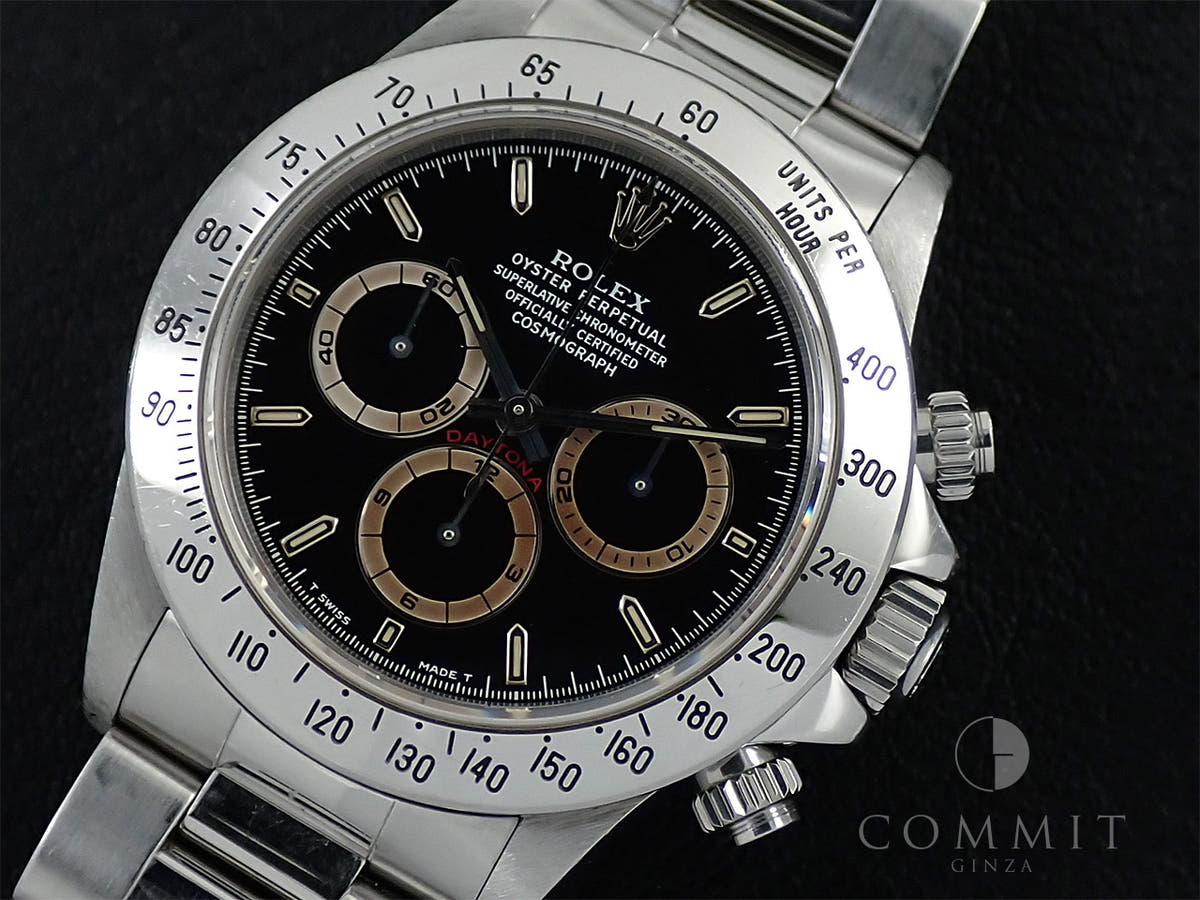 ロレックス デイトナ エルプリメロ Ref.16520 ブラック文字盤 中古 6M12ZWKA