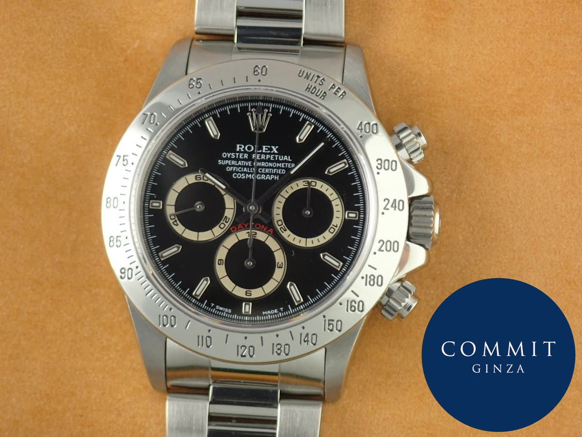 ロレックス デイトナ Ref.16520 ブラック文字盤 中古 daytona-402
