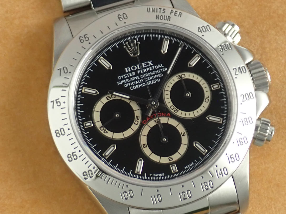 ロレックス デイトナ Ref.16520 ブラック文字盤 中古 daytona-402