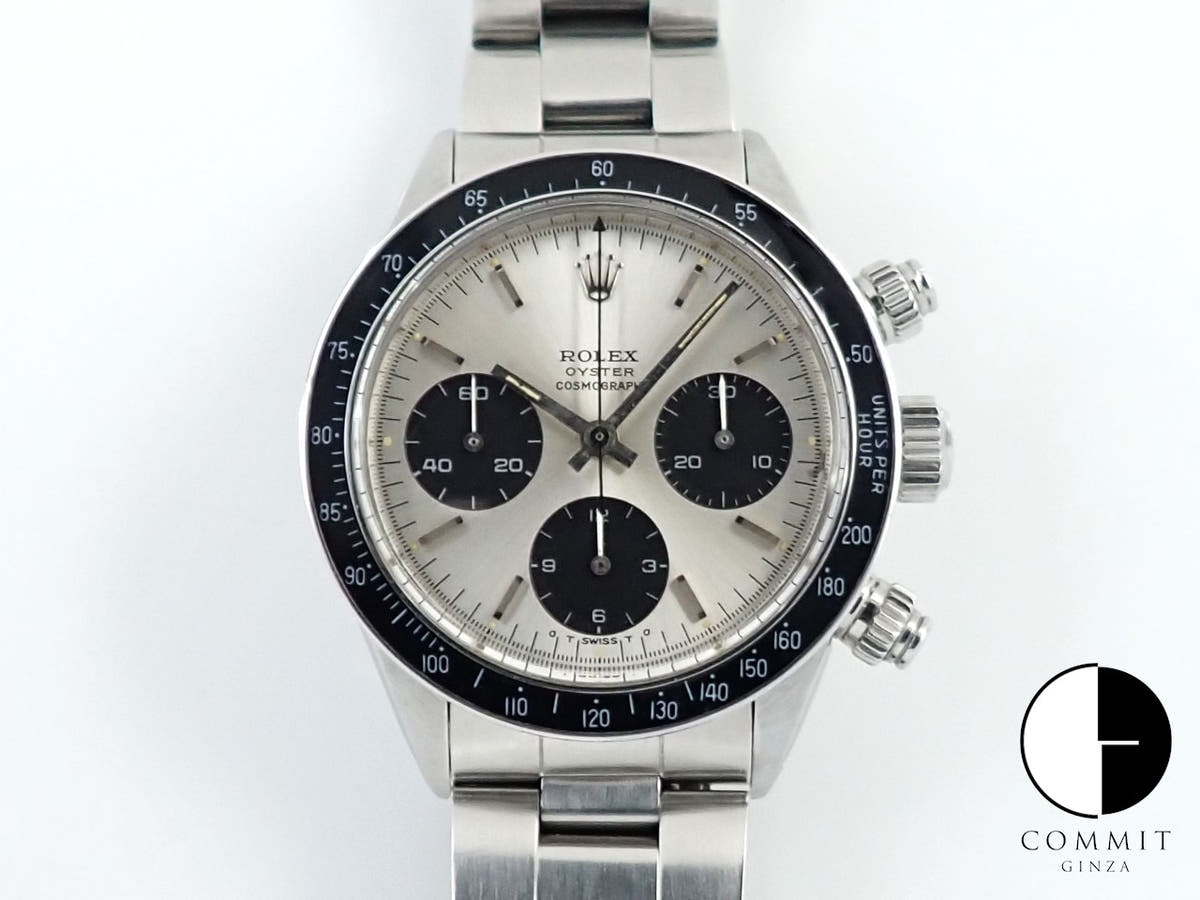 ロレックス デイトナ Ref.6263 シルバー文字盤 中古 H1AMSSLX