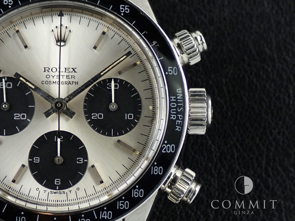 ロレックス デイトナ Ref.6263 シルバー文字盤 中古 H1AMSSLX