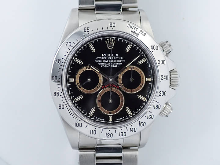 ロレックス デイトナ エルプリメロ Ref.16520 ステンレススチール ブラック文字盤