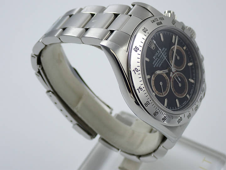 ロレックス デイトナ エルプリメロ Ref.16520 ステンレススチール ブラック文字盤