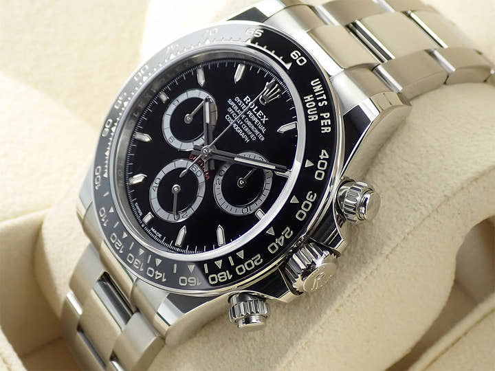 ロレックス デイトナ Ref.126500LN ステンレススチール ブラック文字盤
