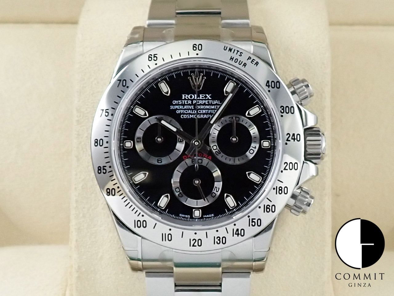 Rolex Daytona Ref.116520 SS Black Dial