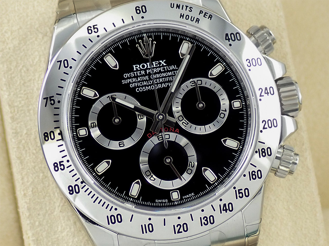 Rolex Daytona Ref.116520 SS Black Dial