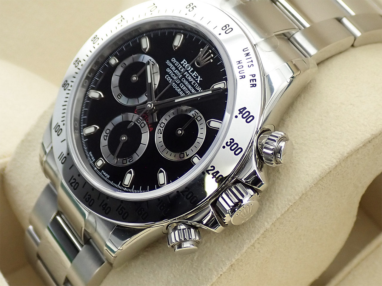 Rolex Daytona Ref.116520 SS Black Dial