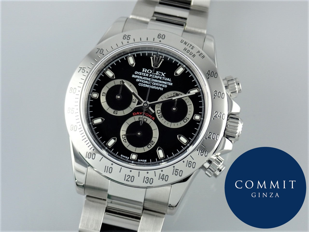 Rolex Daytona Black Dial Y Series &lt;Box, International Service Warranty, etc.&gt;