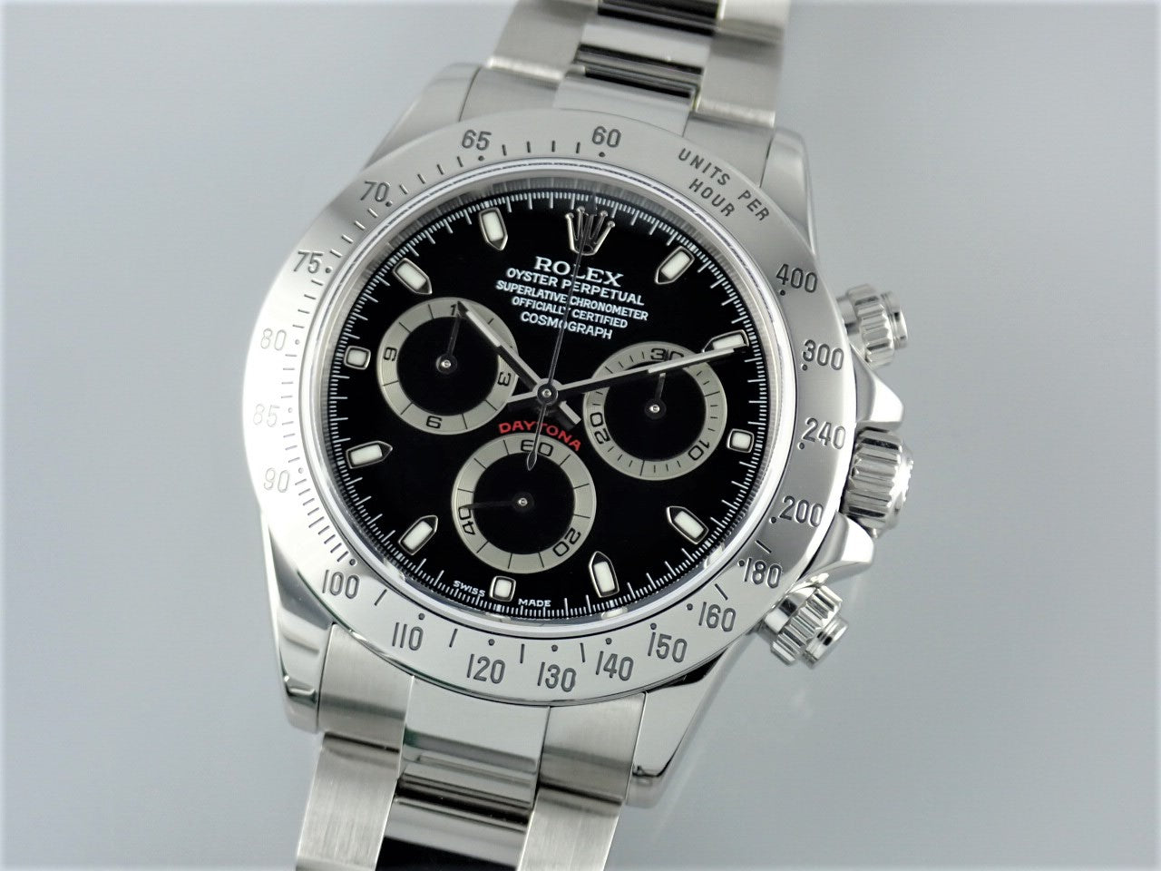 Rolex Daytona Black Dial Y Series &lt;Box, International Service Warranty, etc.&gt;