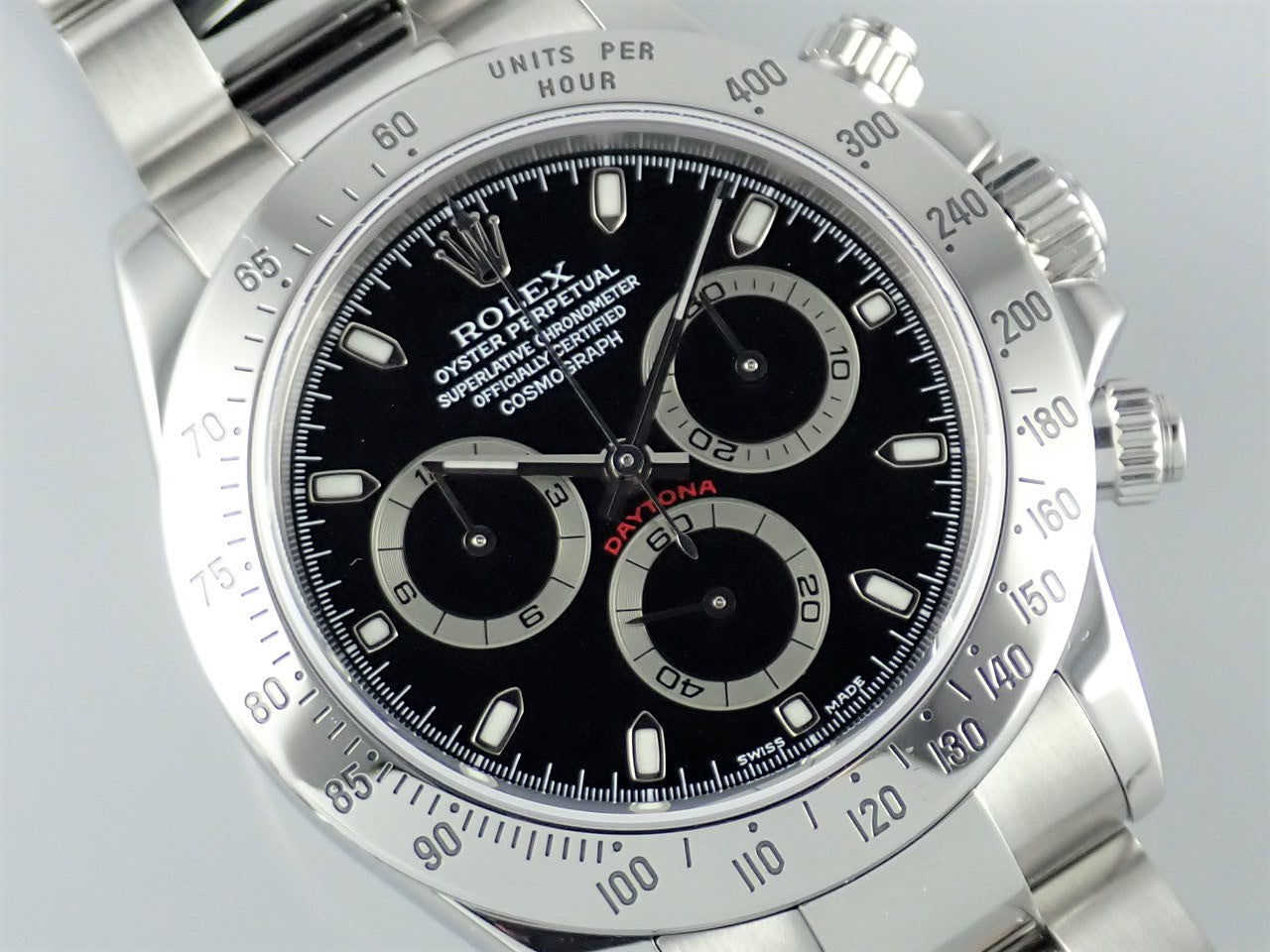 Rolex Daytona Black Dial Y Series &lt;Box, International Service Warranty, etc.&gt;