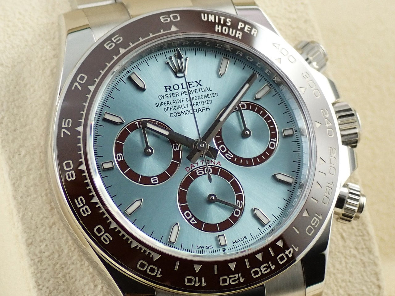 Rolex Daytona Ref.126506 PT Ice Blue Dial