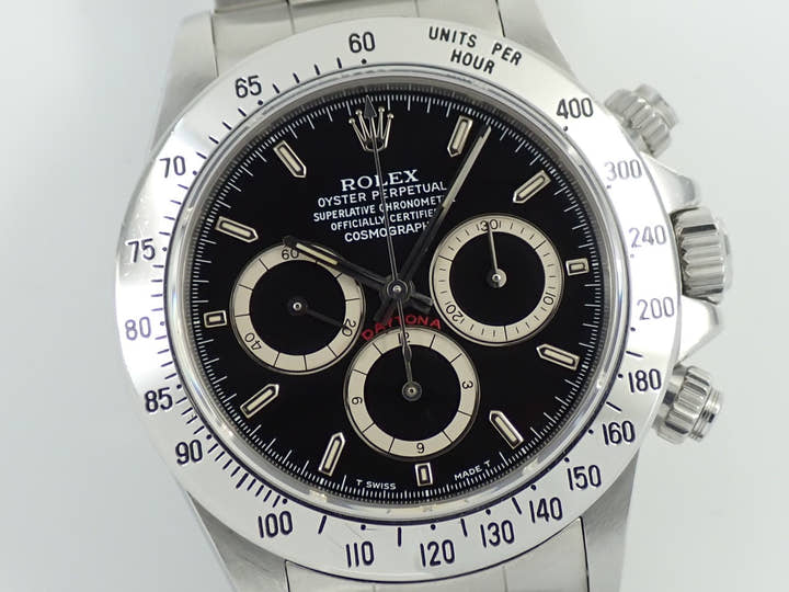 ロレックス デイトナ エルプリメロ Ref.16520 ステンレススチール ブラック文字盤