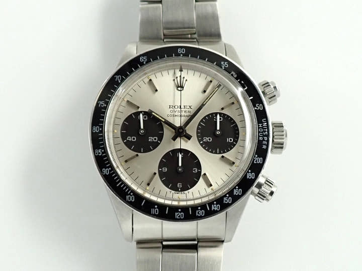 ロレックス デイトナ Ref.6263 ステンレススチール シルバー文字盤