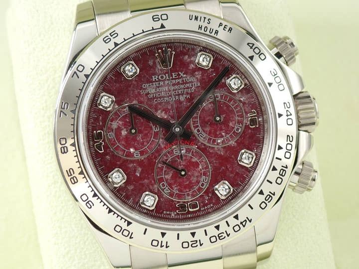 ロレックス デイトナ Ref.116509G ホワイトゴールド グロッシュラー文字盤