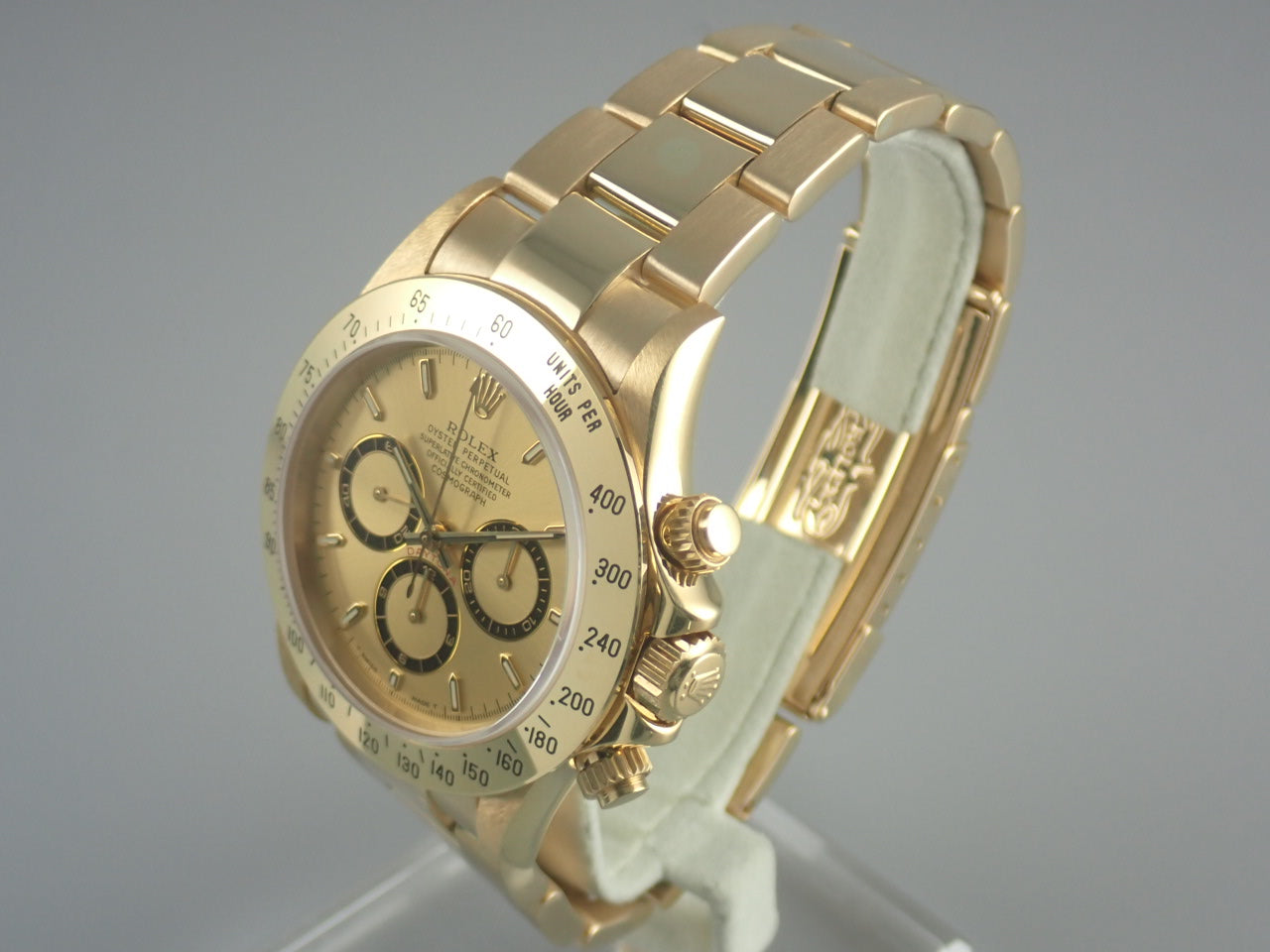 Rolex Daytona El Primero Champagne Dial W Serial Number &lt;Box&gt;