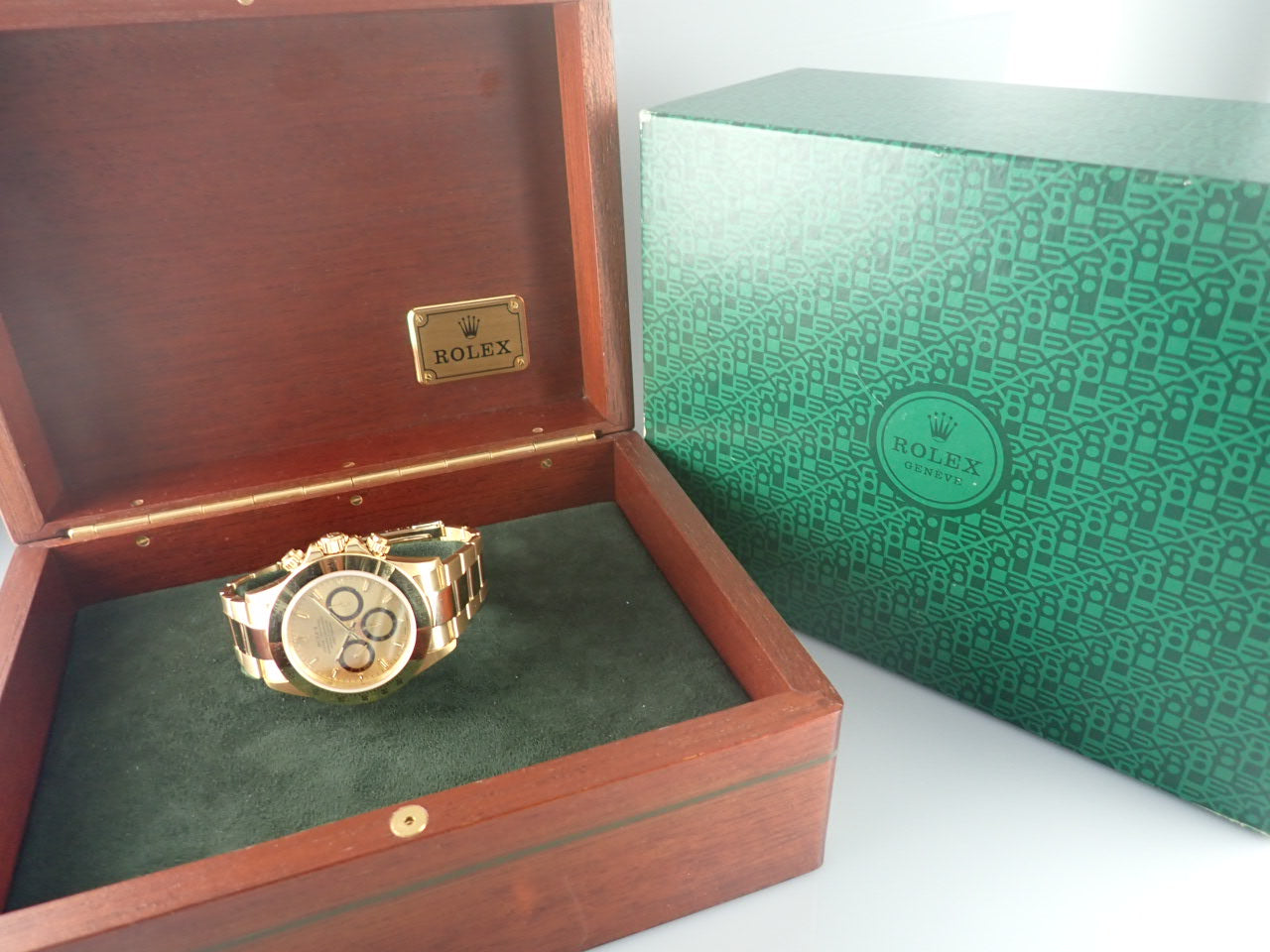 Rolex Daytona El Primero Champagne Dial W Serial Number &lt;Box&gt;