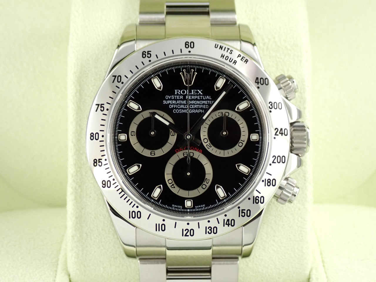 Rolex Daytona Ref.116520 SS Black Dial