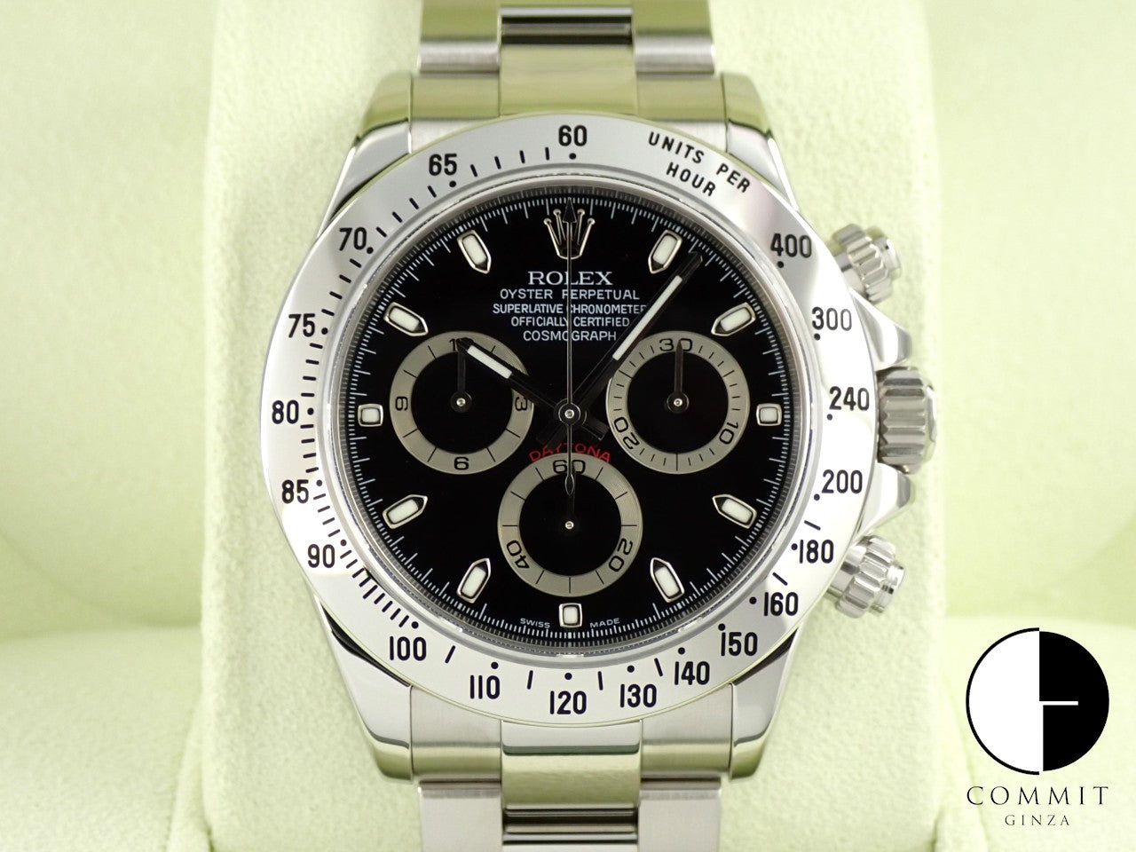 Rolex Daytona Ref.116520 SS Black Dial