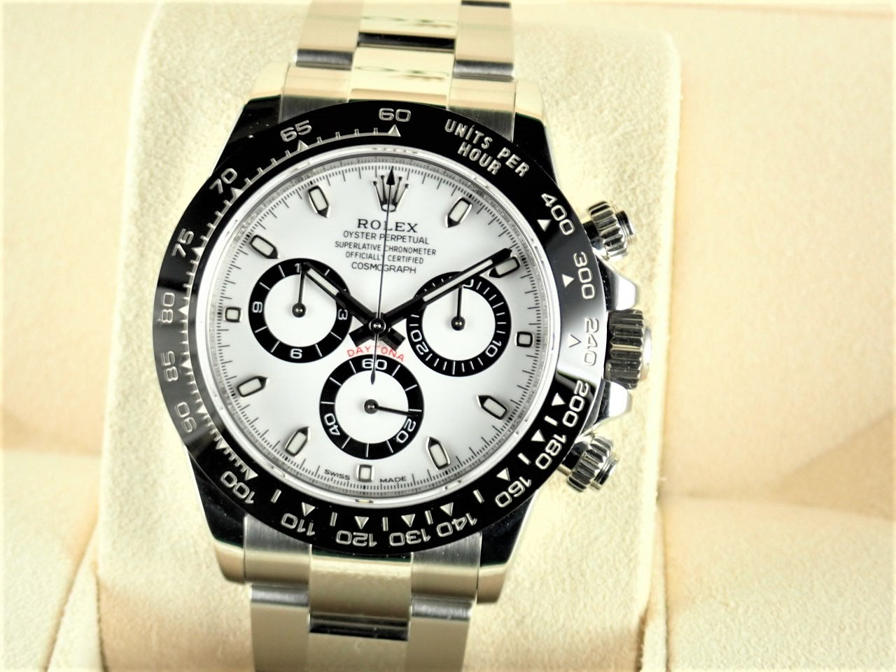 Rolex Daytona White Dial &lt;Warranty, Box, etc.&gt;