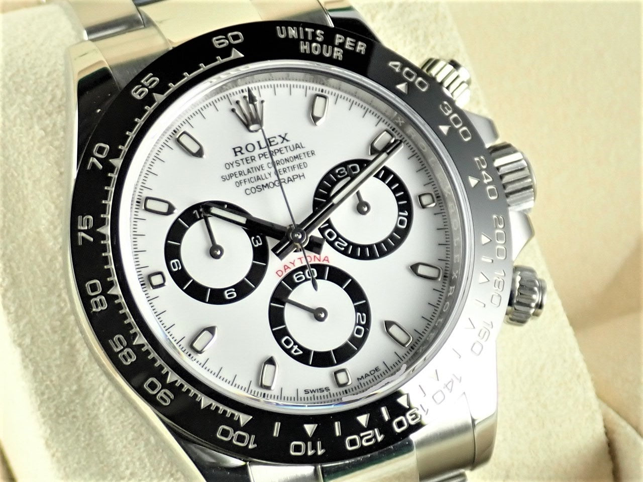 Rolex Daytona White Dial &lt;Warranty, Box, etc.&gt;