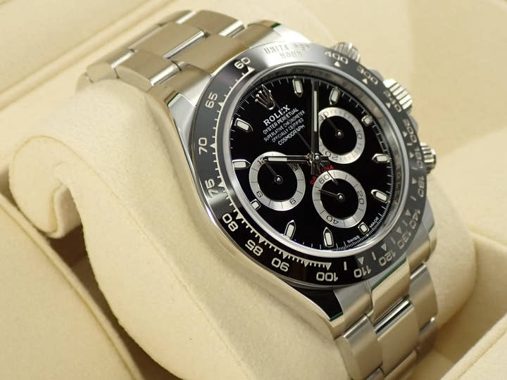ロレックス デイトナ Ref.116500LN ステンレススチール ブラック文字盤