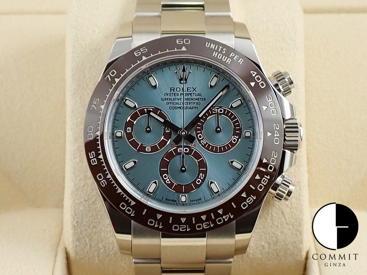 Rolex Daytona Ref.116506 PT Ice Blue Dial