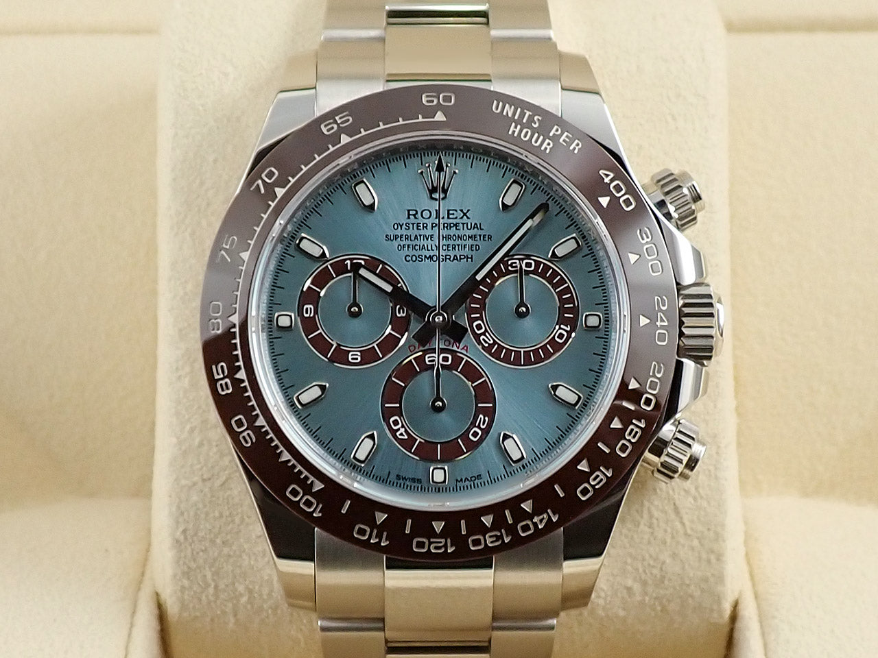 Rolex Daytona Ref.116506 PT Ice Blue Dial