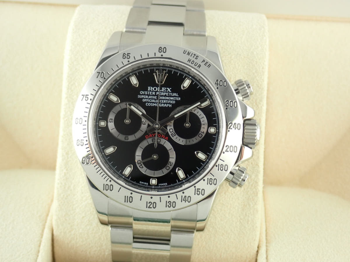 ロレックス デイトナ Ref.116520 ブラック文字盤 中古 daytona-410