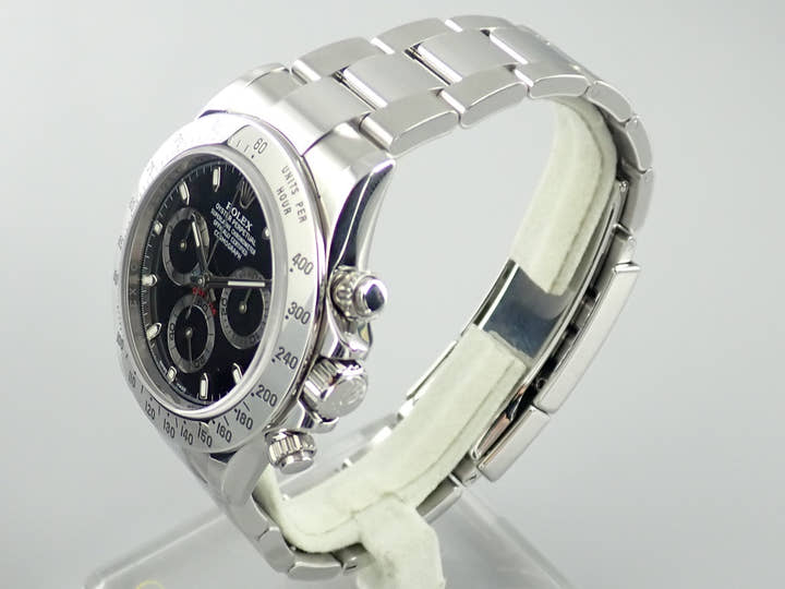 ロレックス デイトナ Ref.116520 ブラック文字盤 中古 daytona-410