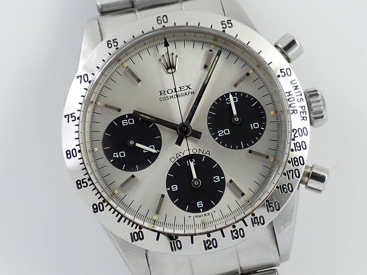 ロレックス デイトナ Ref.6262 ステンレススチール シルバー文字盤