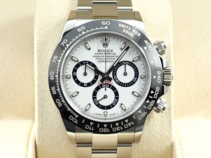 ロレックス デイトナ Ref.116500LN ステンレススチール ホワイト文字盤