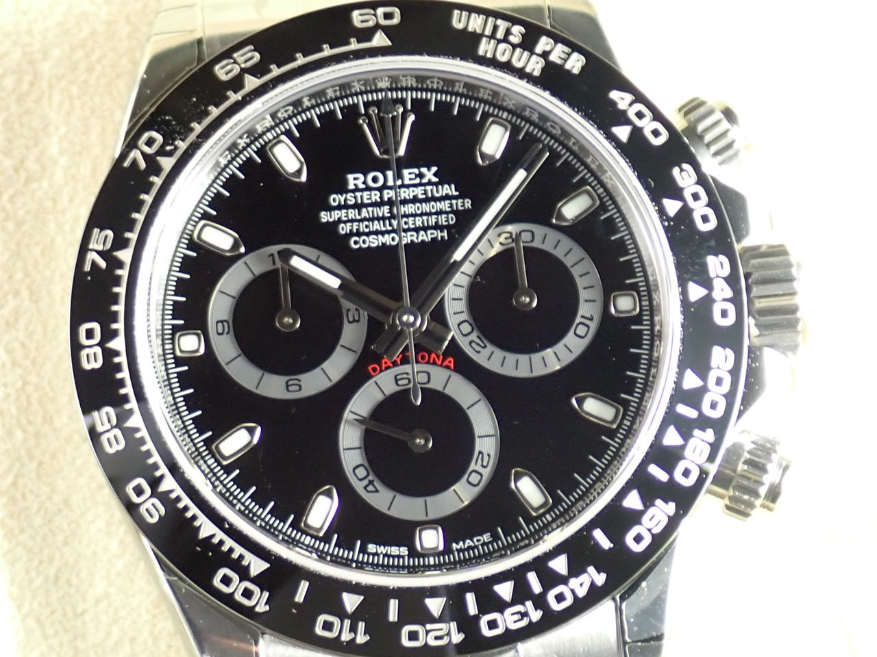 Rolex Daytona Black Dial [Unused, with protective seal] [Warranty, box, etc.]