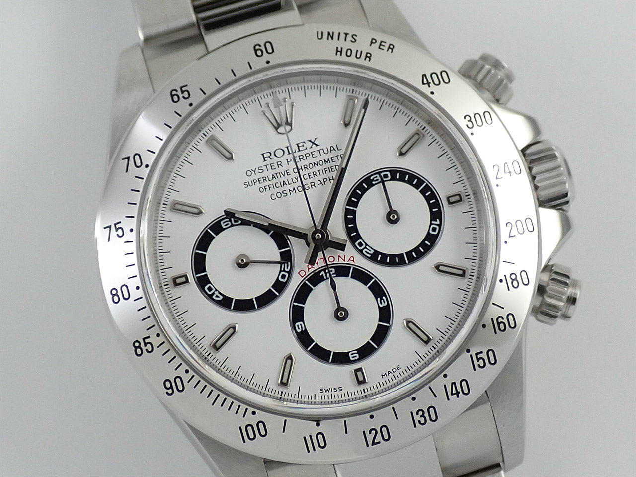 Rolex Daytona El Primero Ref.16520 SS White Dial