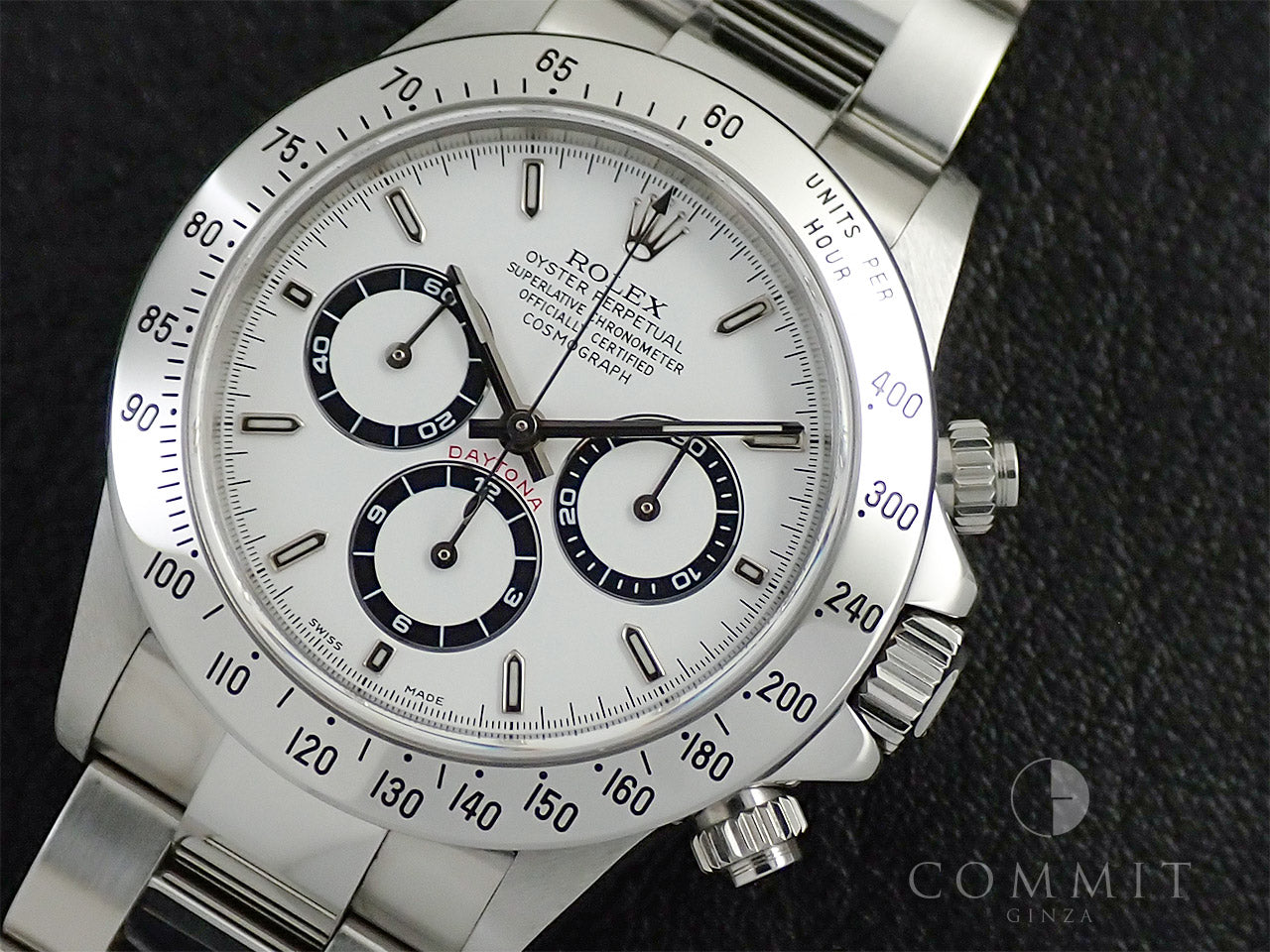 Rolex Daytona El Primero Ref.16520 SS White Dial