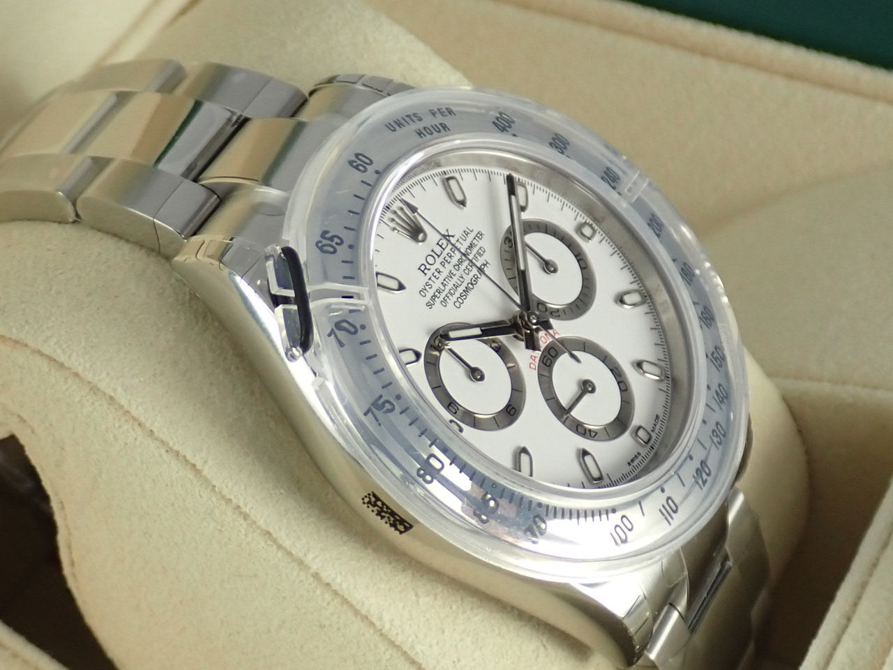 Rolex Daytona White Dial Random Mirror Buckle [Dead Stock] &lt;Warranty, Box, etc.&gt;