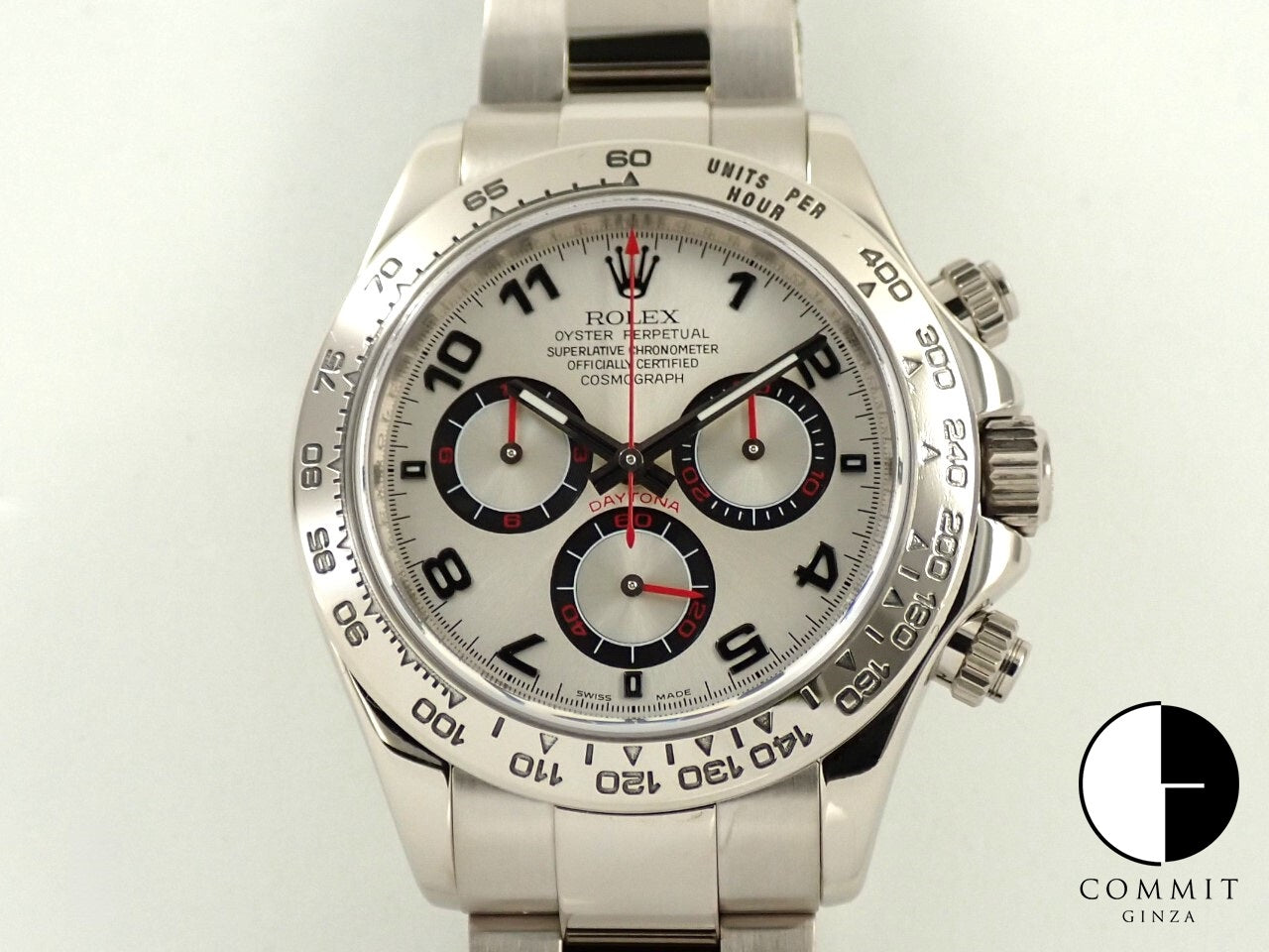 Rolex Daytona Ref.116509 18KWG Silver Dial