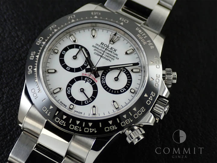 ロレックス デイトナ Ref.116500LN ステンレススチール ホワイト文字盤