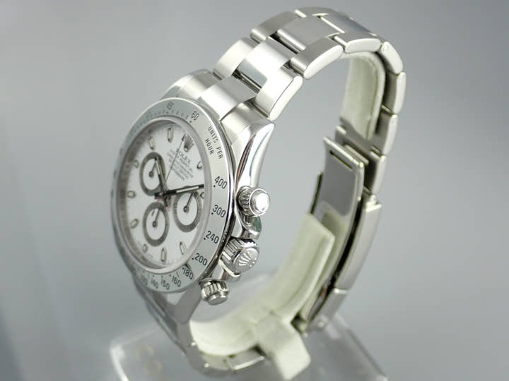 ロレックス デイトナ Ref.116520 ホワイト文字盤 中古 daytona-413