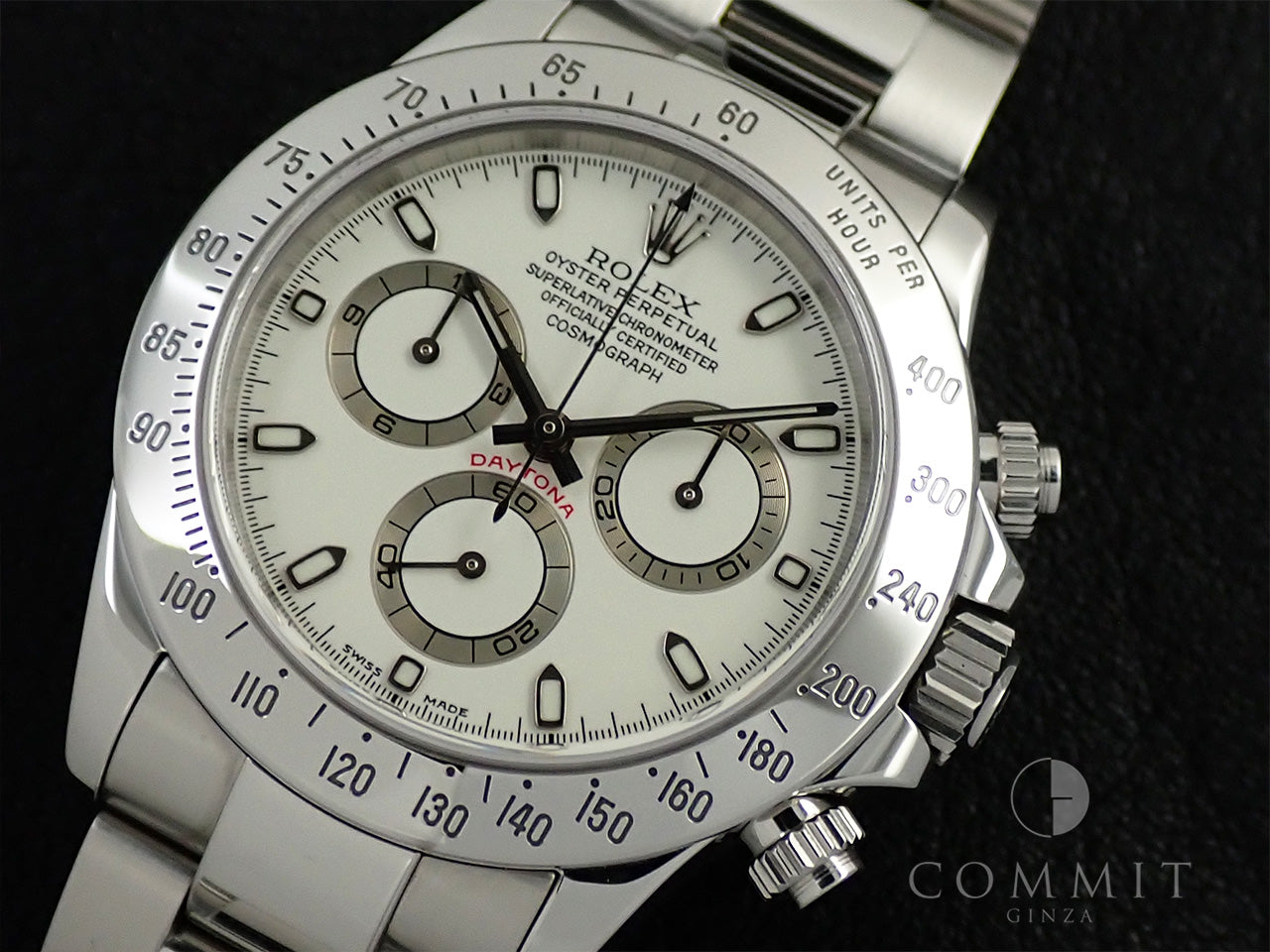 Rolex Daytona Ref.116520 SS White Dial